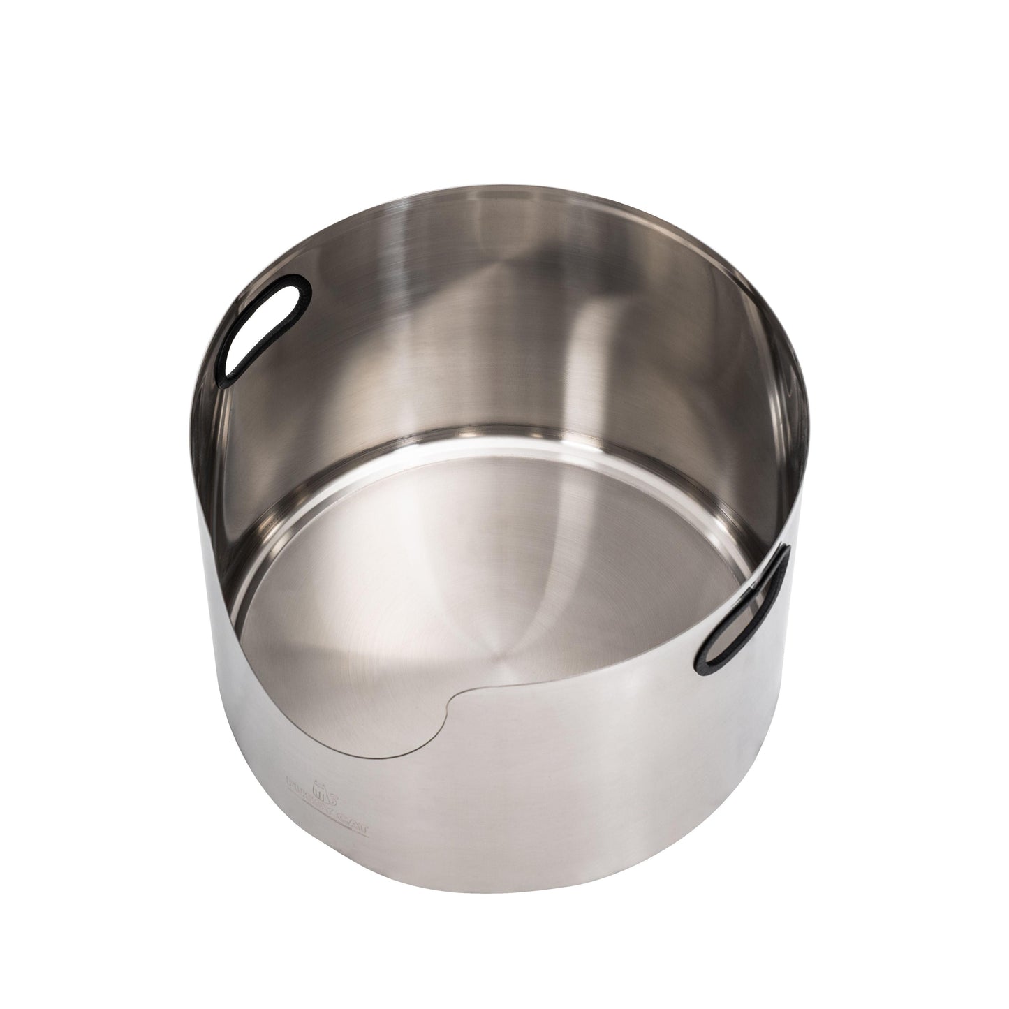 Fussy Cat Round Stainless Steel Litter Box for multi-cat households