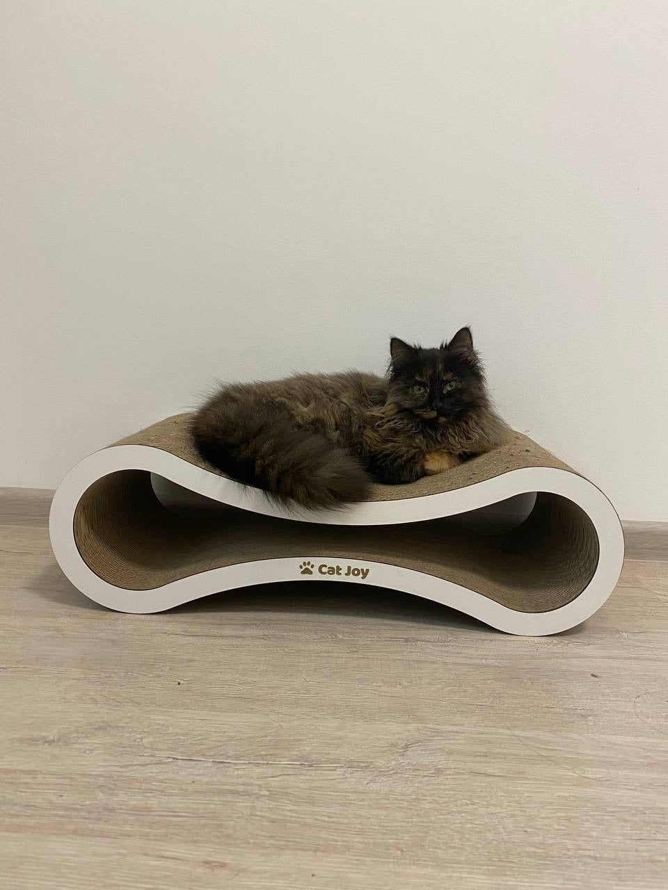 Pavilion – Cardboard Cat Scratcher Tunnel, Handmade in Britain
