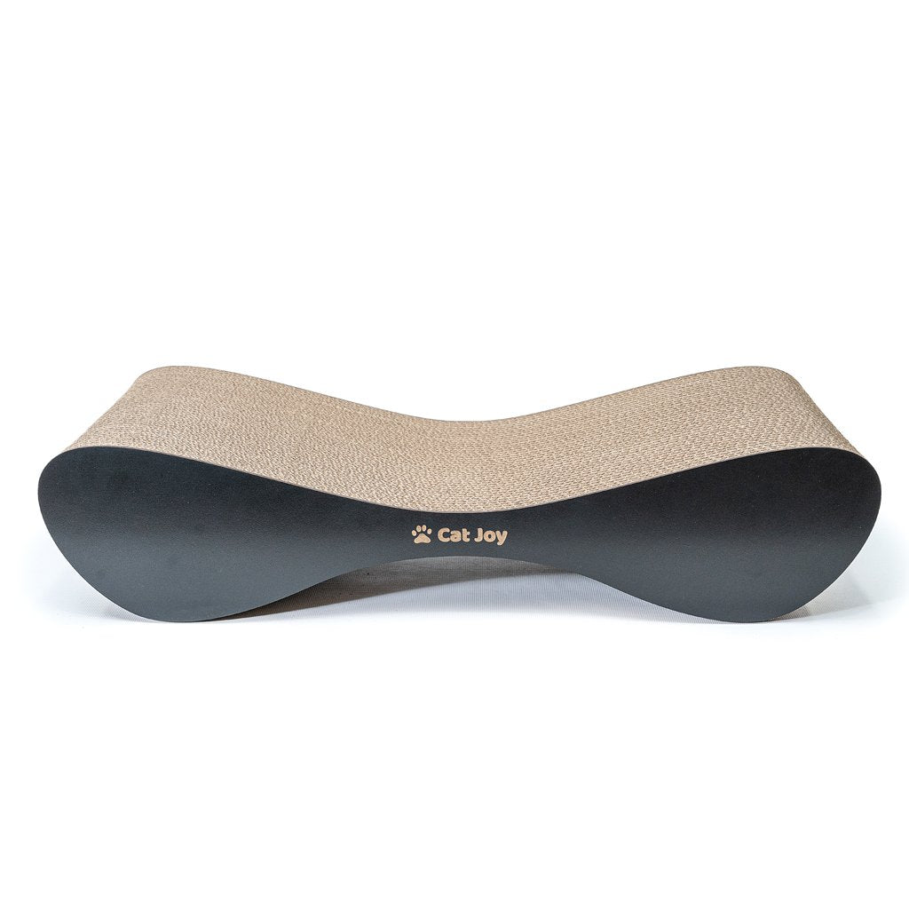Lounge – Curved Cardboard Cat Scratcher & Lounger, Handmade in Britain