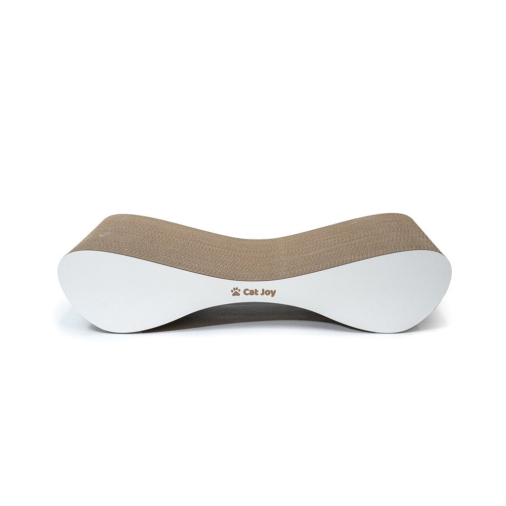 Lounge – Curved Cardboard Cat Scratcher & Lounger, Handmade in Britain