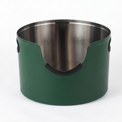 Fussy Cat - The Forest Green Litter Box, 48 Litres. With Litter Mat & Scoop.