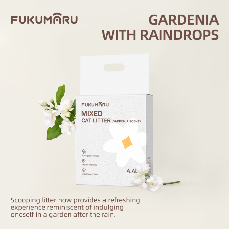 Fukumaru  Gardenia Mixed Tofu Cat Litter