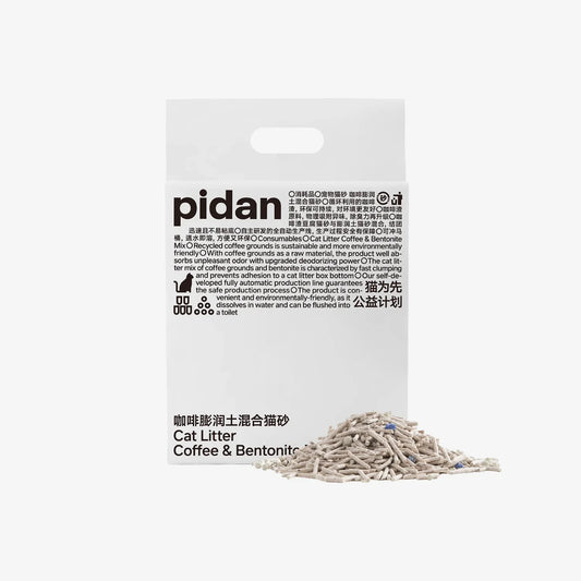 pidan Tofu Cat Litter with Recycled Coffee Grounds