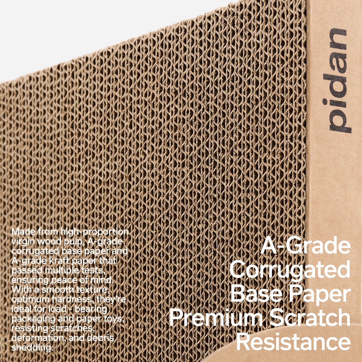 pidan L-Shaped Cat Scratcher, Medium