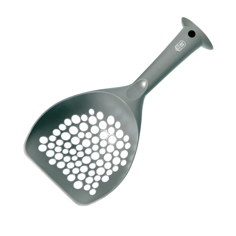 Catit Cat Litter Scoop, Grey – Durable, Easy-Clean Plastic Scoop for All Litter Types