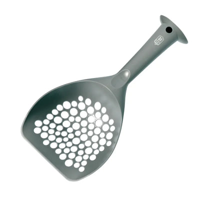 Catit Cat Litter Scoop, Grey – Durable, Easy-Clean Plastic Scoop for All Litter Types