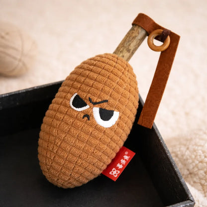 Paw Grenade Silvervine Cat Toy – Molar Chew Teaser for Dental Health & Interactive Play-Fussy Cat