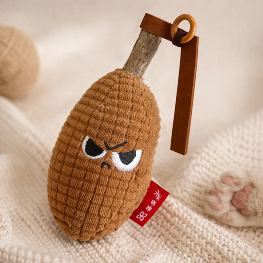 Paw Grenade Silvervine Cat Toy – Molar Chew Teaser for Dental Health & Interactive Play-Fussy Cat