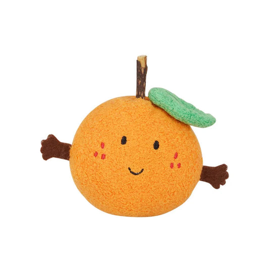 zeze Lucky Orange Cat Toy — Plush Orange with Silvervine Stick, Catnip & Valerian