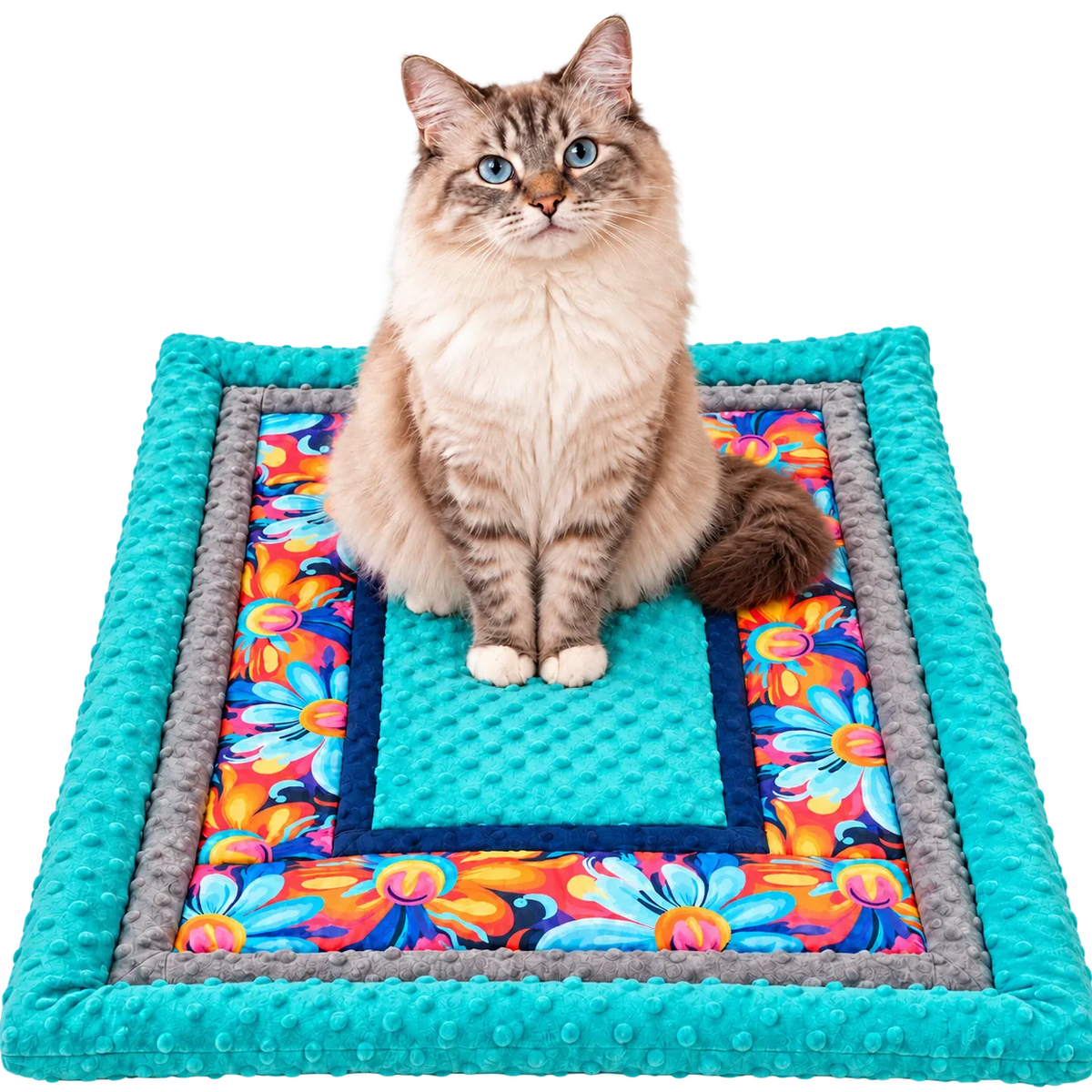 Luxury Plush Cat Blanket - Handmade, Soft & Cosy 50 × 70 cm