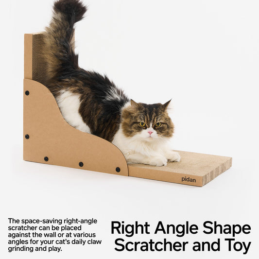 pidan L-Shaped Cat Scratcher, Medium