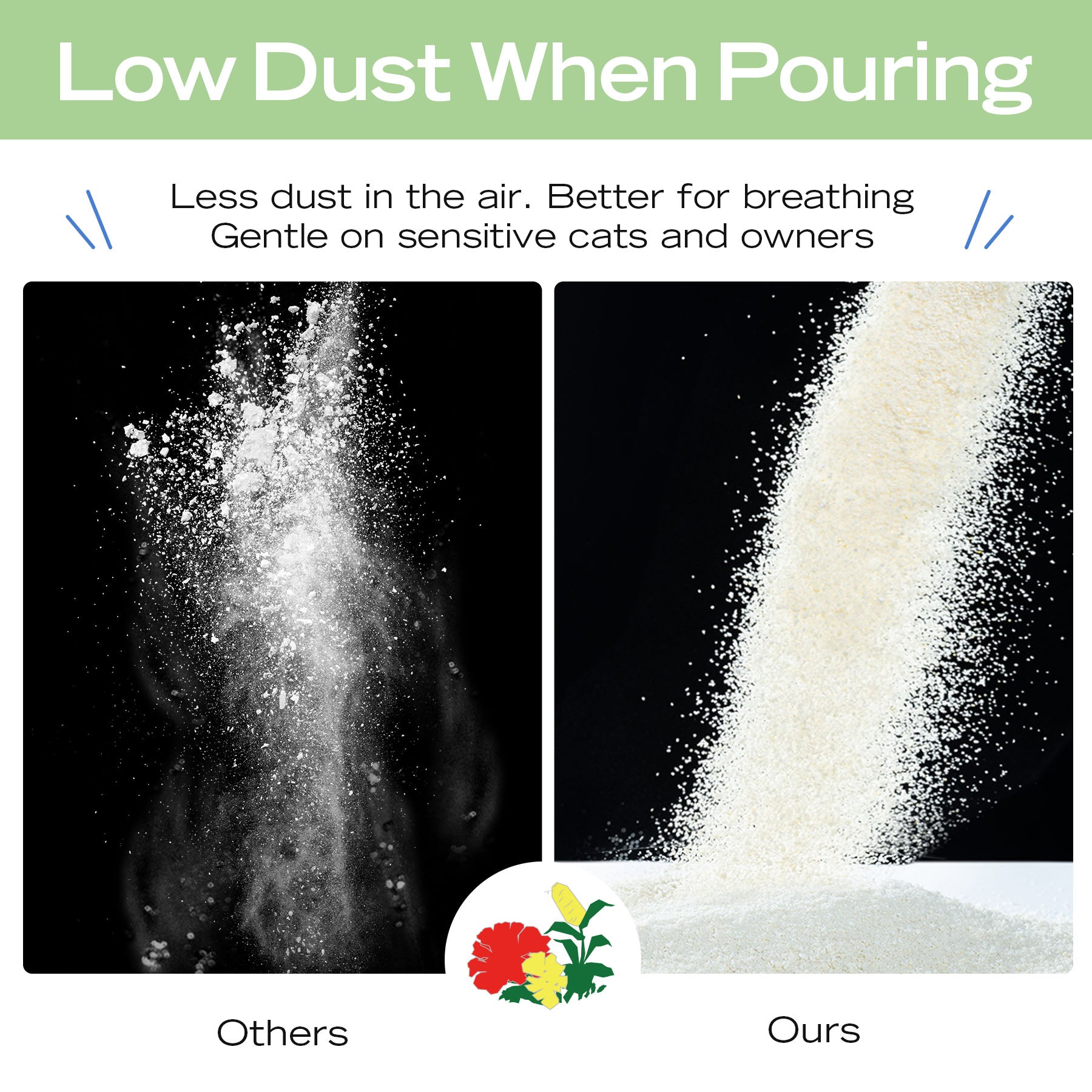 Xu Cuihua Cassava Cat Litter (Green Tea Scented)-Fussy Cat