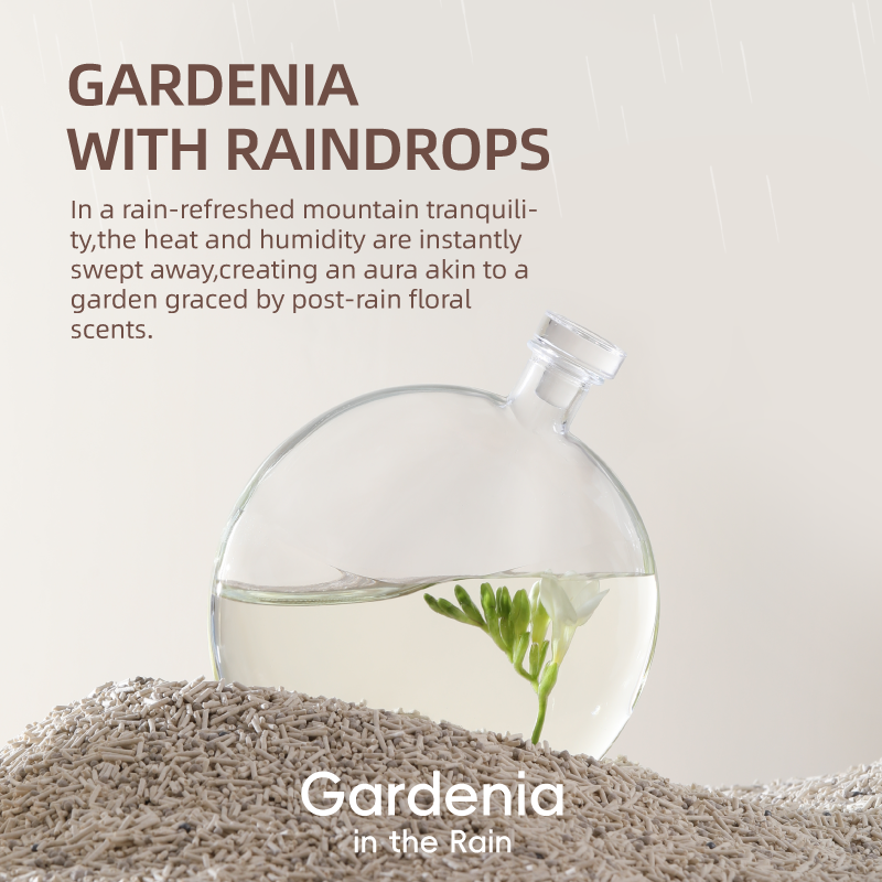 Fukumaru Tofu & Bentonite Mixed Cat Litter with Active Carbon 8 kg (4 packs)-Fussy Cat