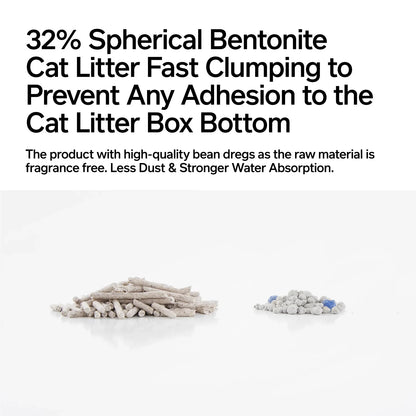 pidan Tofu Cat Litter with Recycled Coffee Grounds