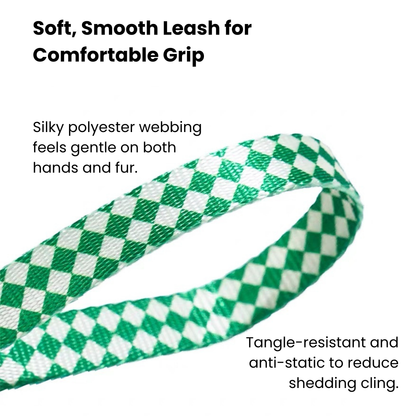 zeze Plaid Cat Harness & Leash Set-Fussy Cat