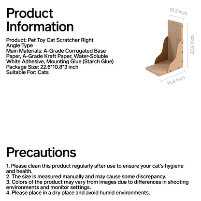 pidan L-Shape Cat Scratcher-Fussy Cat