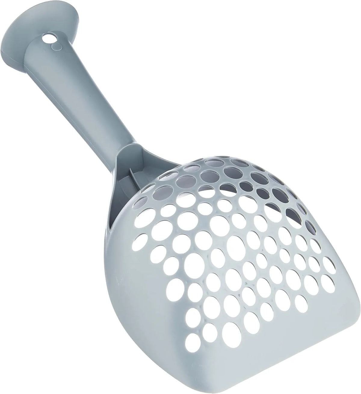 Catit Cat Litter Scoop, Grey – Durable, Easy-Clean Plastic Scoop for All Litter Types-Fussy Cat