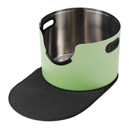 Fussy Cat - The Green Litter Box, 48 Litres. With Litter Mat & Scoop.
