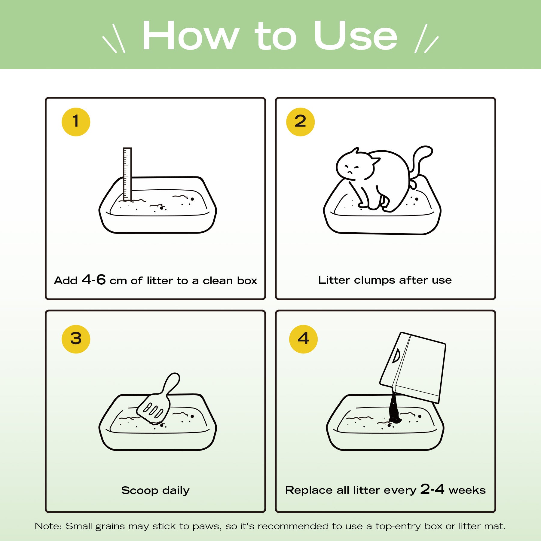 Xu Cuihua Cassava Cat Litter (Green Tea Scented)-Fussy Cat