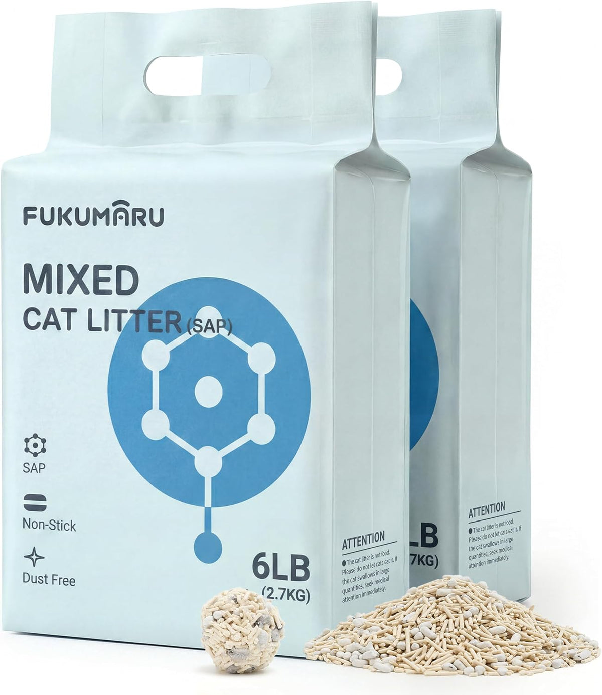 Fukumaru SAP Tofu Cat Litter – Fast Clumping & Highly Absorbent