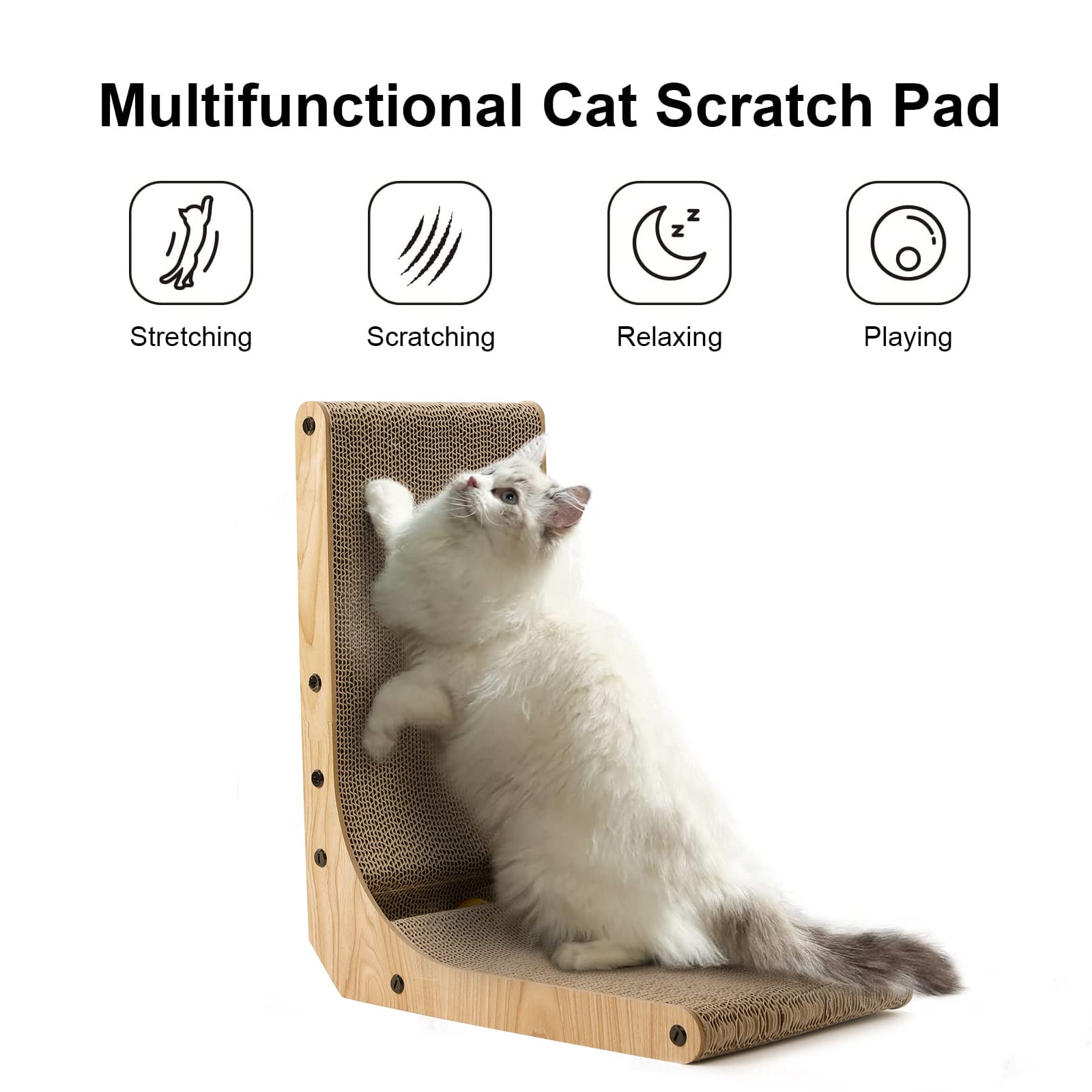 L-Shaped Cat Scratcher, Small