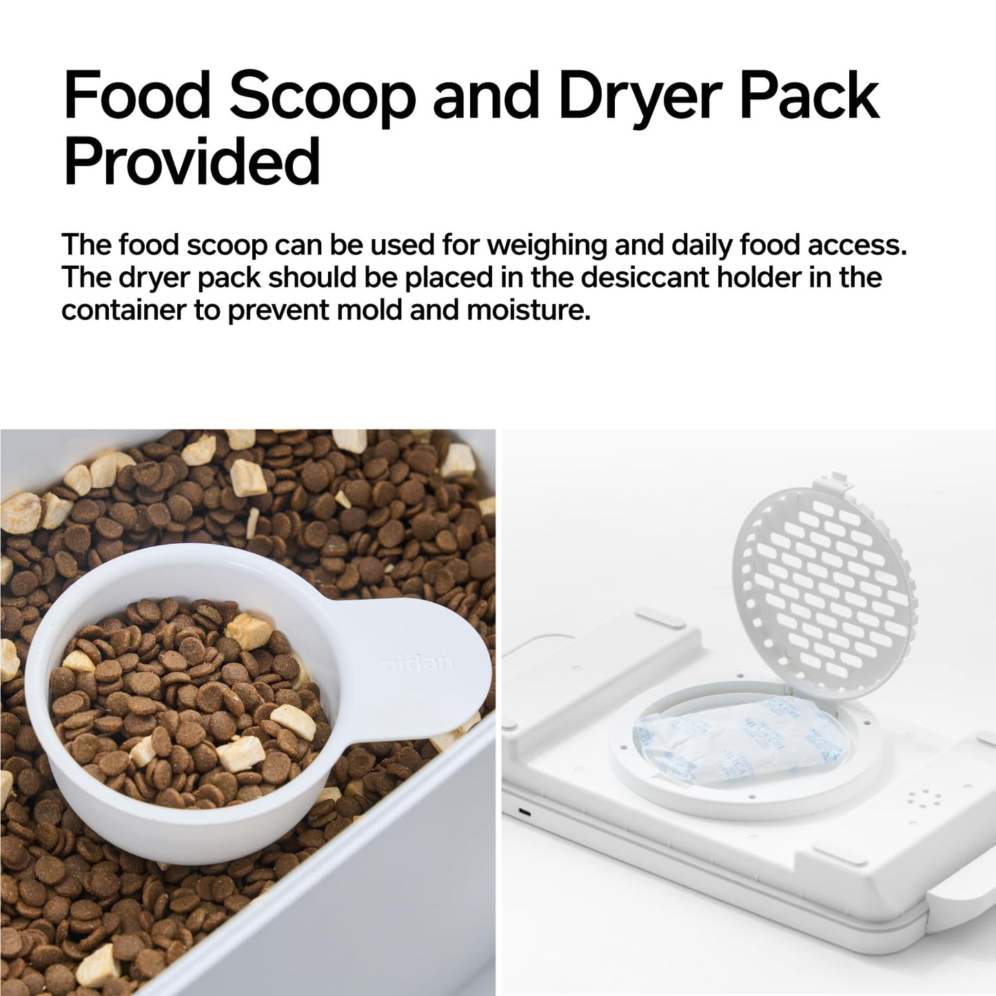 pidan 15L Vacuum Pet Food Storage with Scale-Fussy Cat