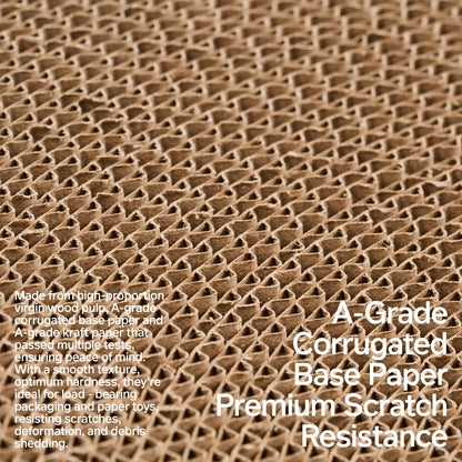 pidan Round Cardboard Cat Scratcher Cardboard-Fussy Cat