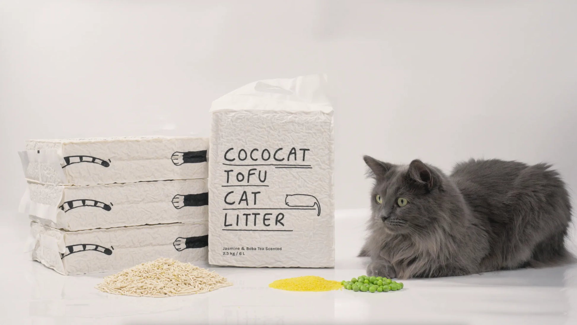 Cococat Tofu 100% Plant-based Cat Litter
