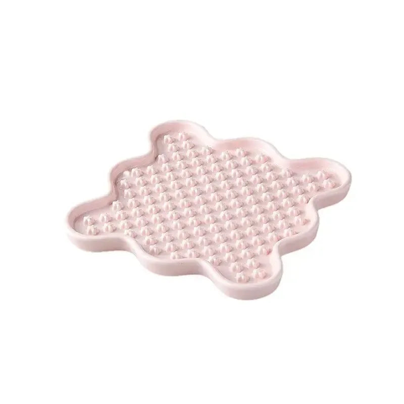 Fussy Cat Ceramic Slow Puzzle Feeder Bowl for Dry or Wet Cat Food