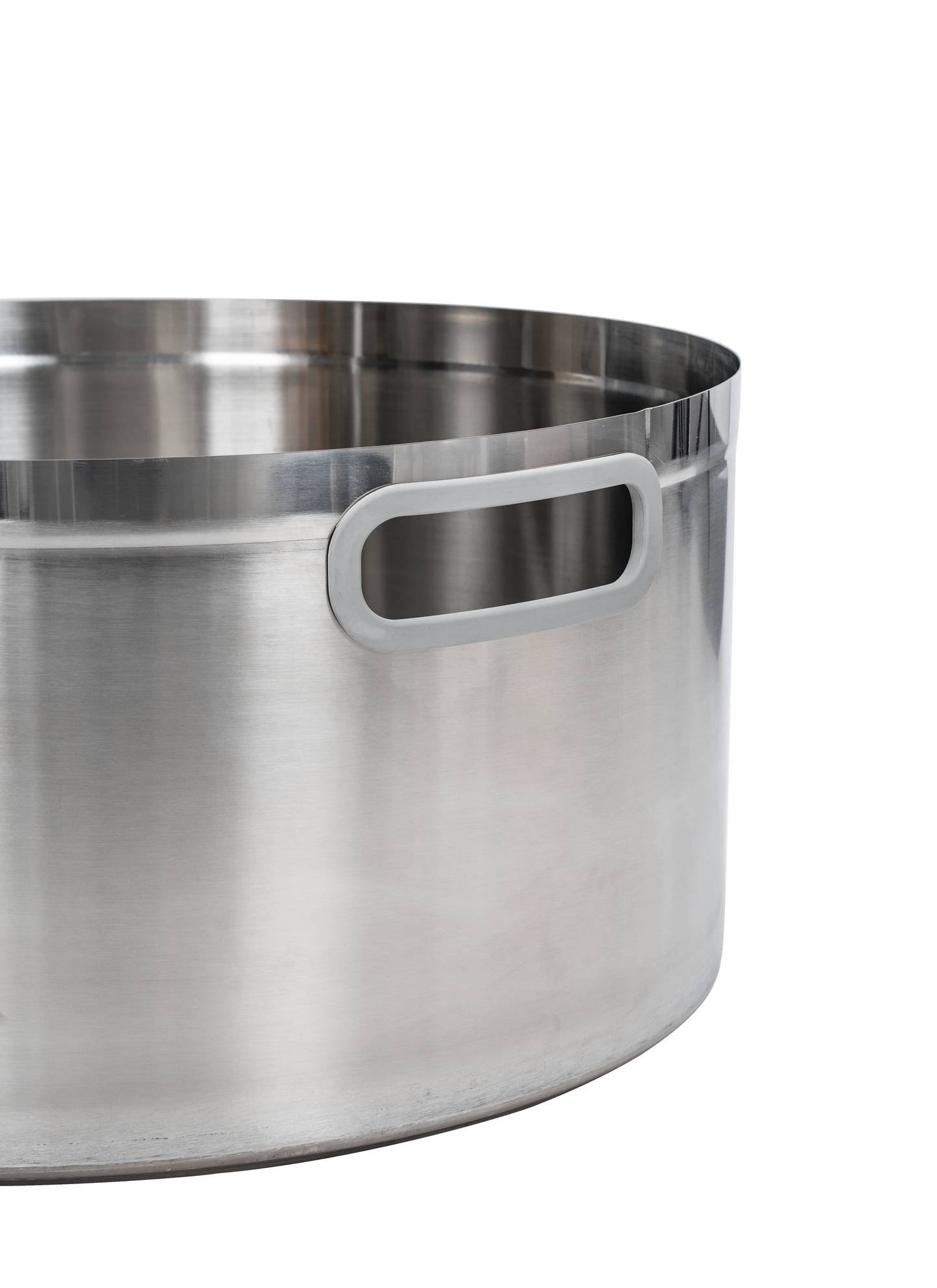 Maine Coon Stainless Steel Round Cat Litter Box 