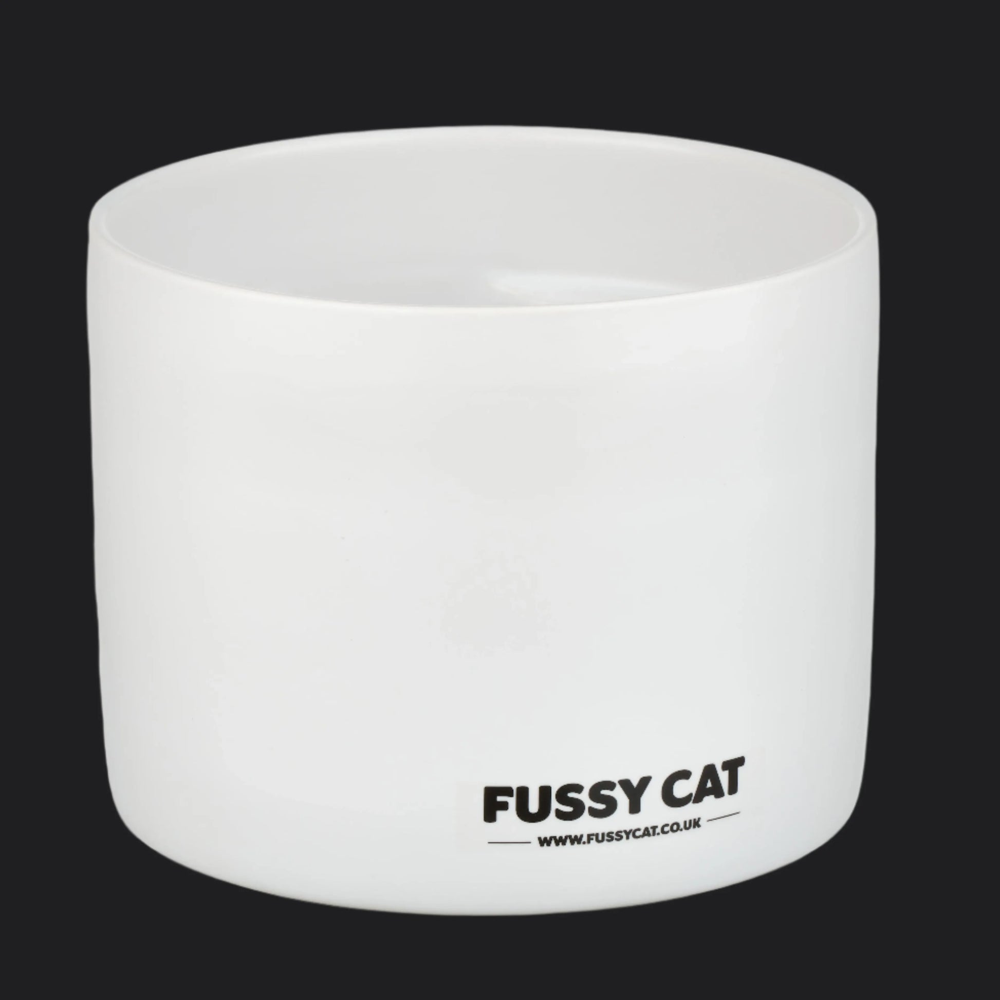 Fussy Cat Water Fountain - Ceramic, Wireless, Motion Activated, Spill-proof design