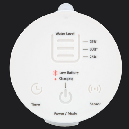 Fussy Cat Water Fountain - Ceramic, Wireless, Motion Activated, Spill-proof design