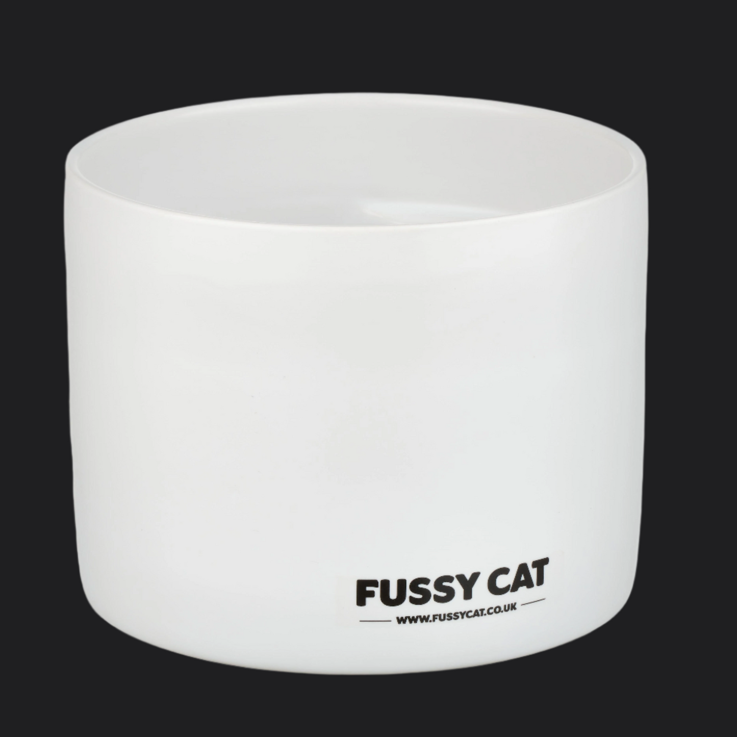 Fussy Cat Water Fountain - Ceramic, Wireless, Motion Activated, Spill-proof design