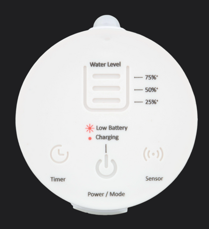 Fussy Cat Ceramic Water Fountain, simple to use with touch control