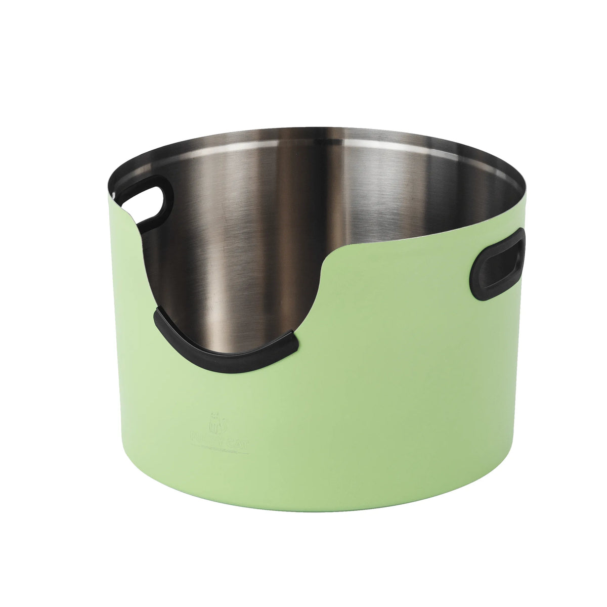 Fussy Cat - The Green Litter Box, 48 Litres. With Litter Mat & Scoop.