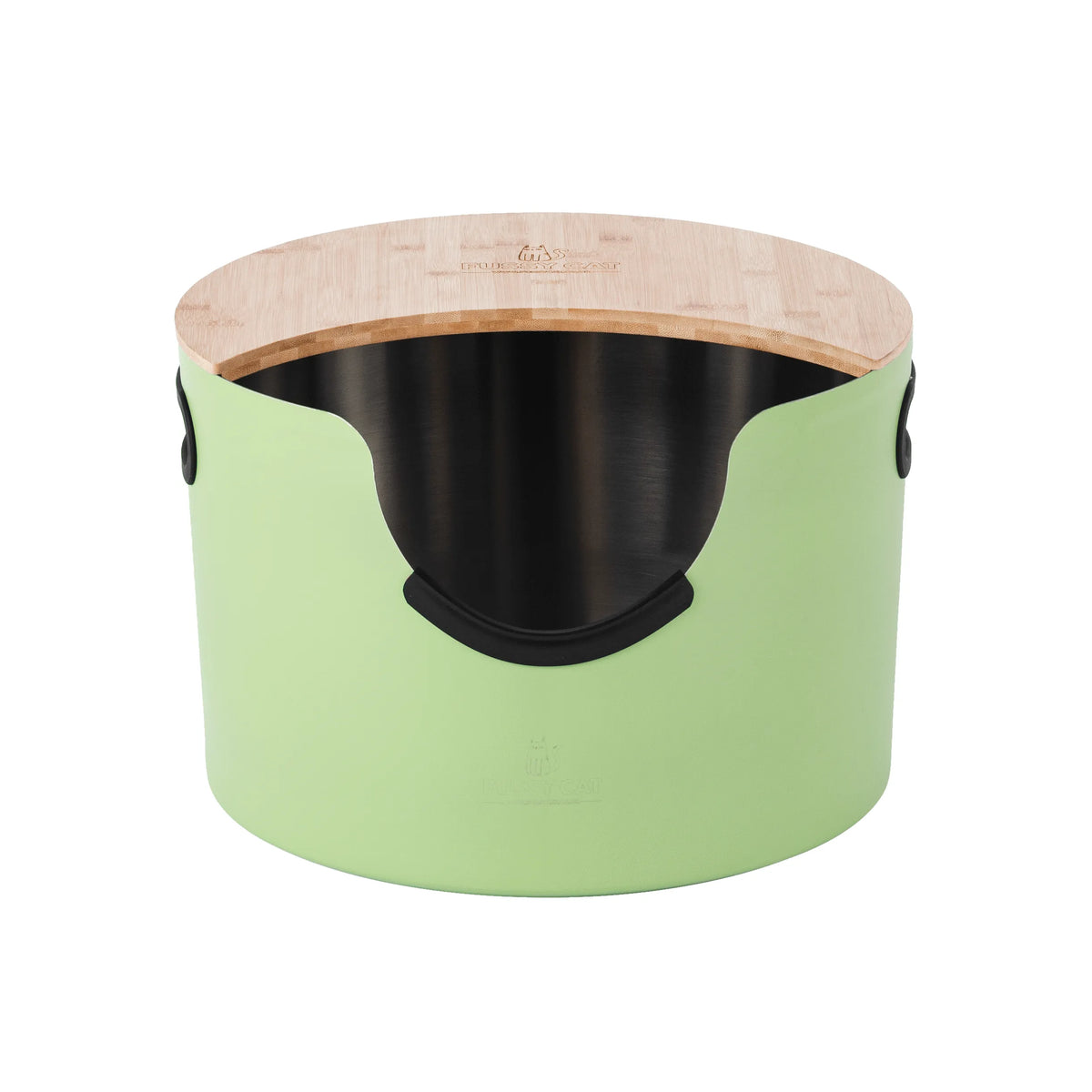 Fussy Cat - The Green Litter Box, 48 Litres. With Litter Mat & Scoop.