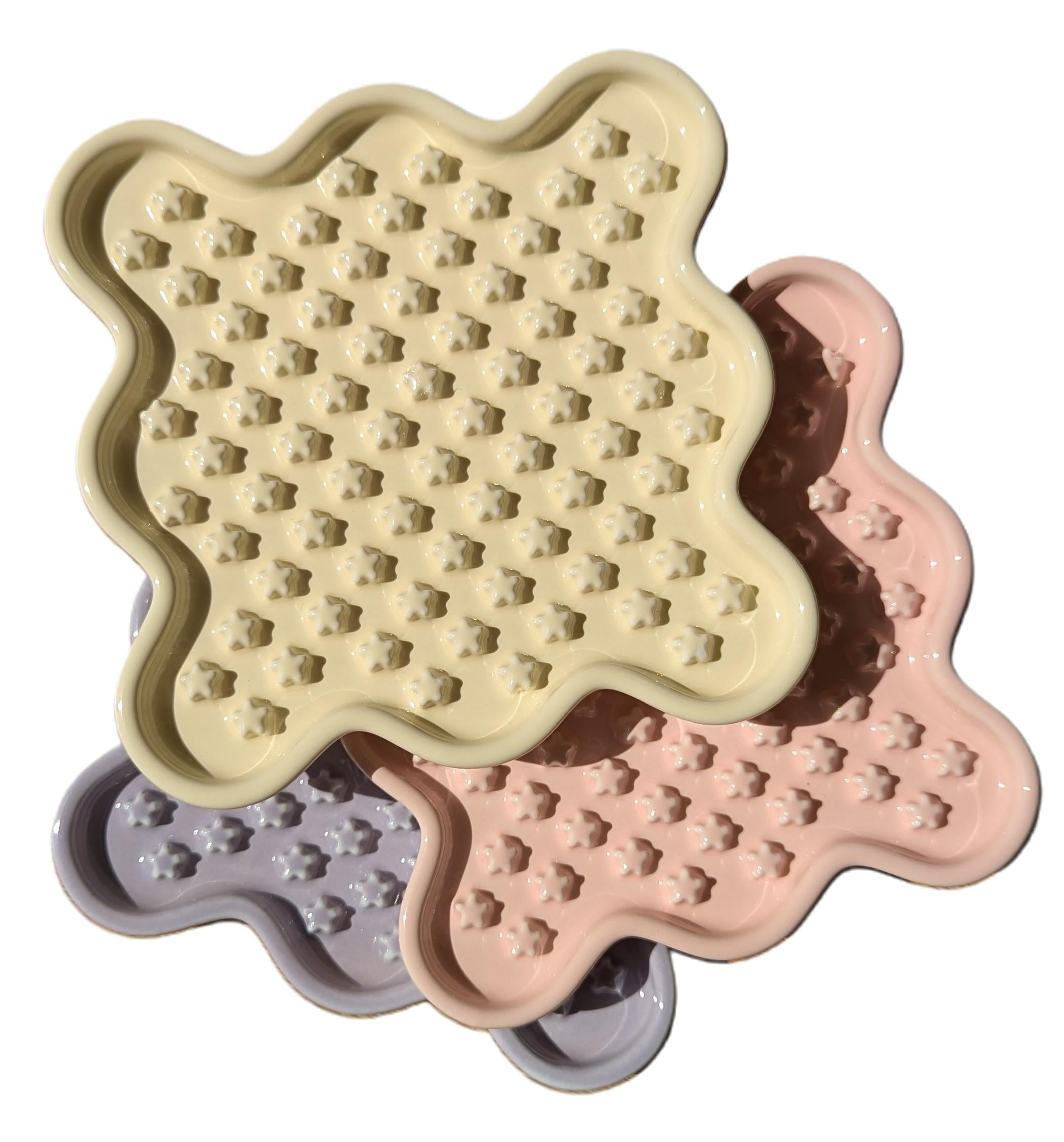 Fussy Cat Ceramic Slow Feeder Lick Mat