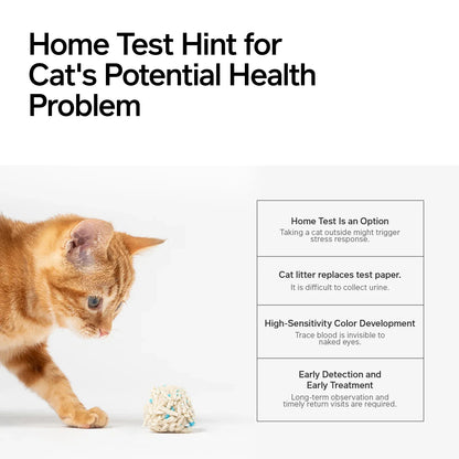 Tofu Health Cat Litter with Occult Blood (FOBT) Test Particles-Fussy Cat