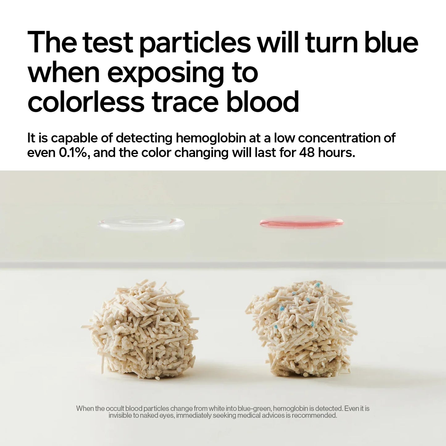 Tofu Health Cat Litter with Occult Blood (FOBT) Test Particles-Fussy Cat