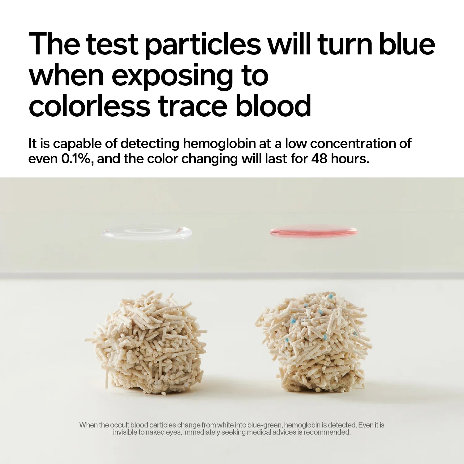Tofu Health Cat Litter with Occult Blood (FOBT) Test Particles-Fussy Cat