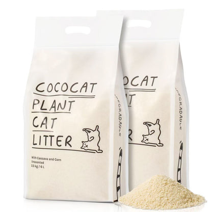 Cococat Cassava Plant Cat Litter-Fussy Cat