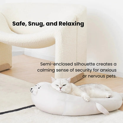 ZEZE cat bed (seal shape)-Fussy Cat