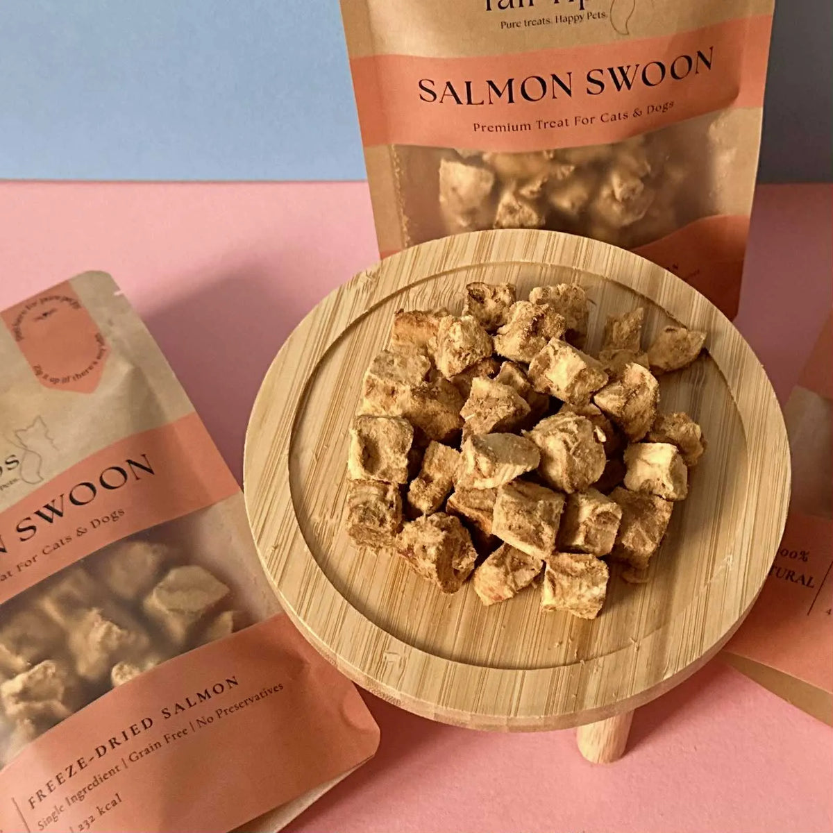 Salmon Swoon - 100% Freeze-Dried Salmon Treats | Pure & Natural | 50g pack-Fussy Cat