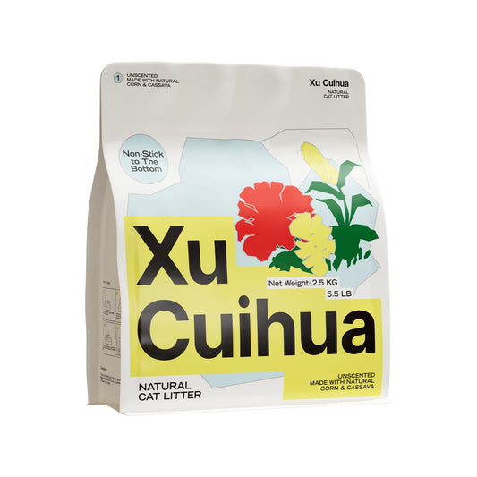 Xu Cuihua Original Cassava Cat Litter (Unscented)-Fussy Cat