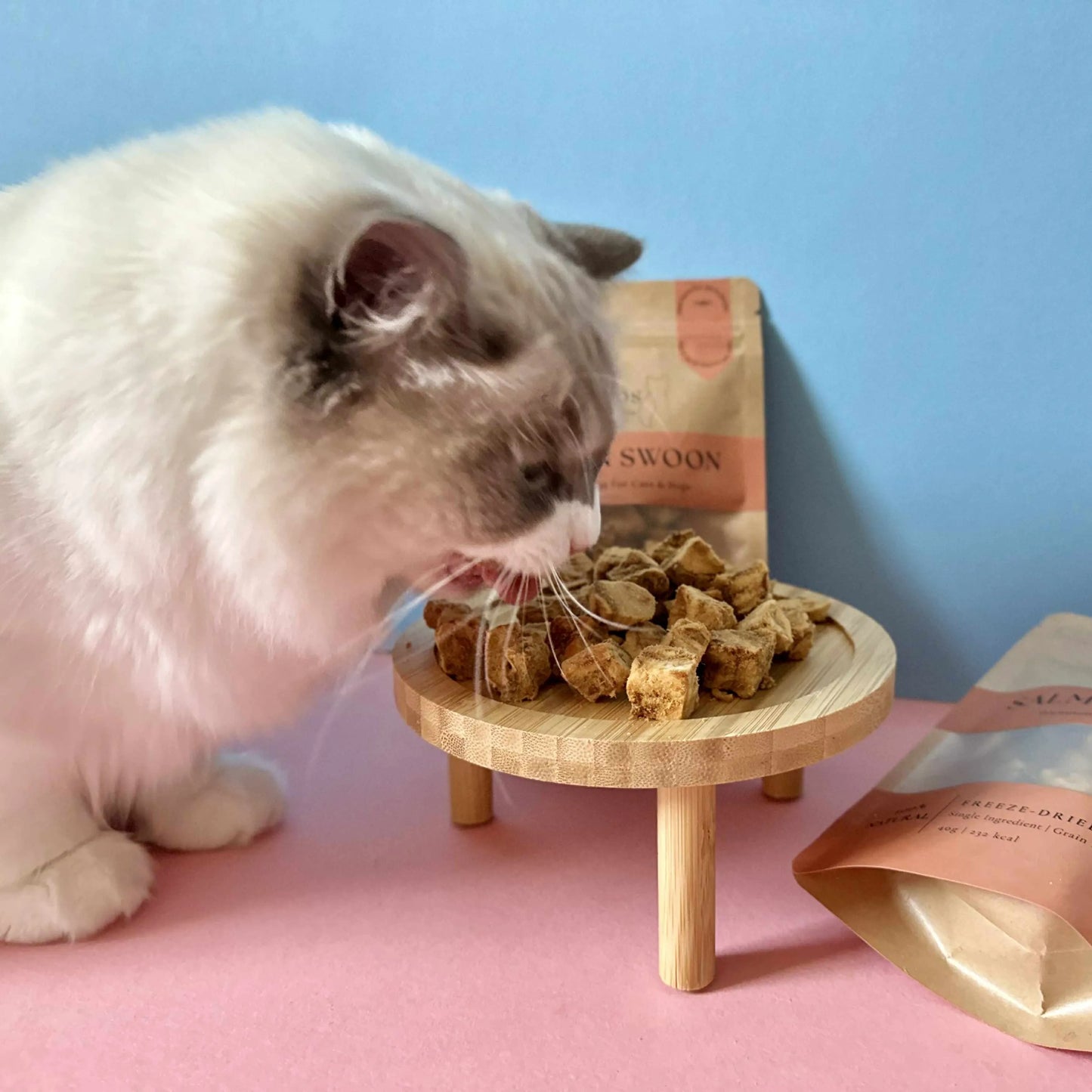 Salmon Swoon - 100% Freeze-Dried Salmon Treats | Pure & Natural | 50g pack-Fussy Cat