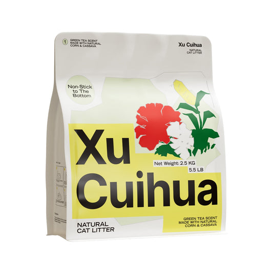 Xu Cuihua Cassava Cat Litter (Green Tea Scented)-Fussy Cat