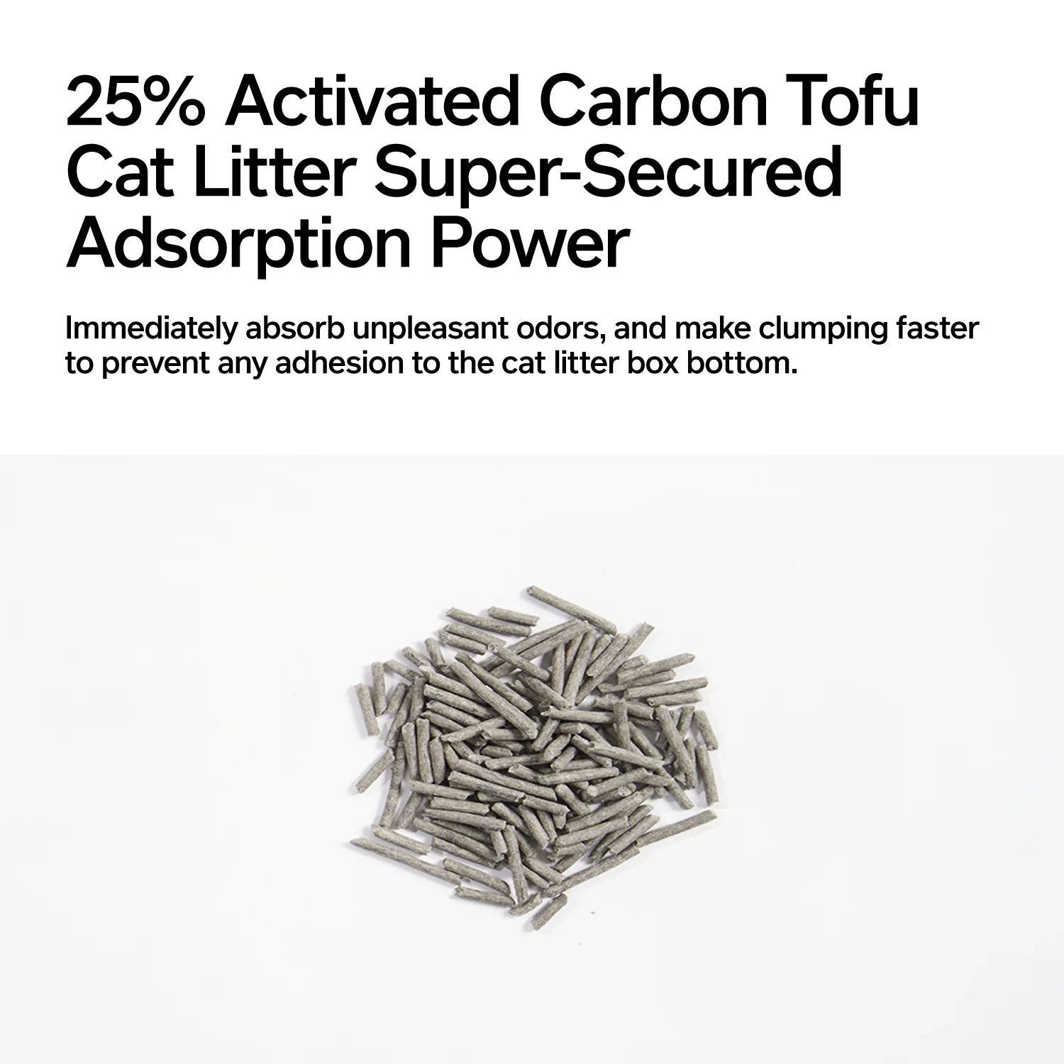 3-in-1 Blend Cat Litter (Tofu, Spherical Bentonite Clay, Activated Carbon Infused Tofu)-Fussy Cat