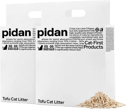 pidan Organic Tofu Cat Litter-Fussy Cat