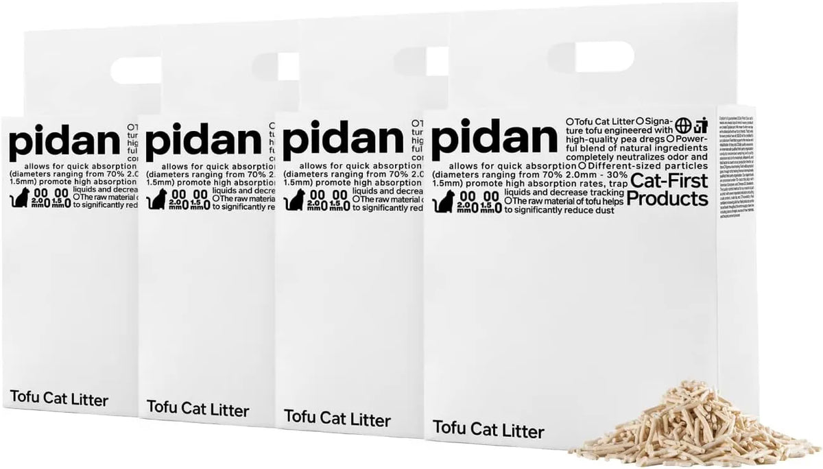 pidan Organic Tofu Cat Litter-Fussy Cat
