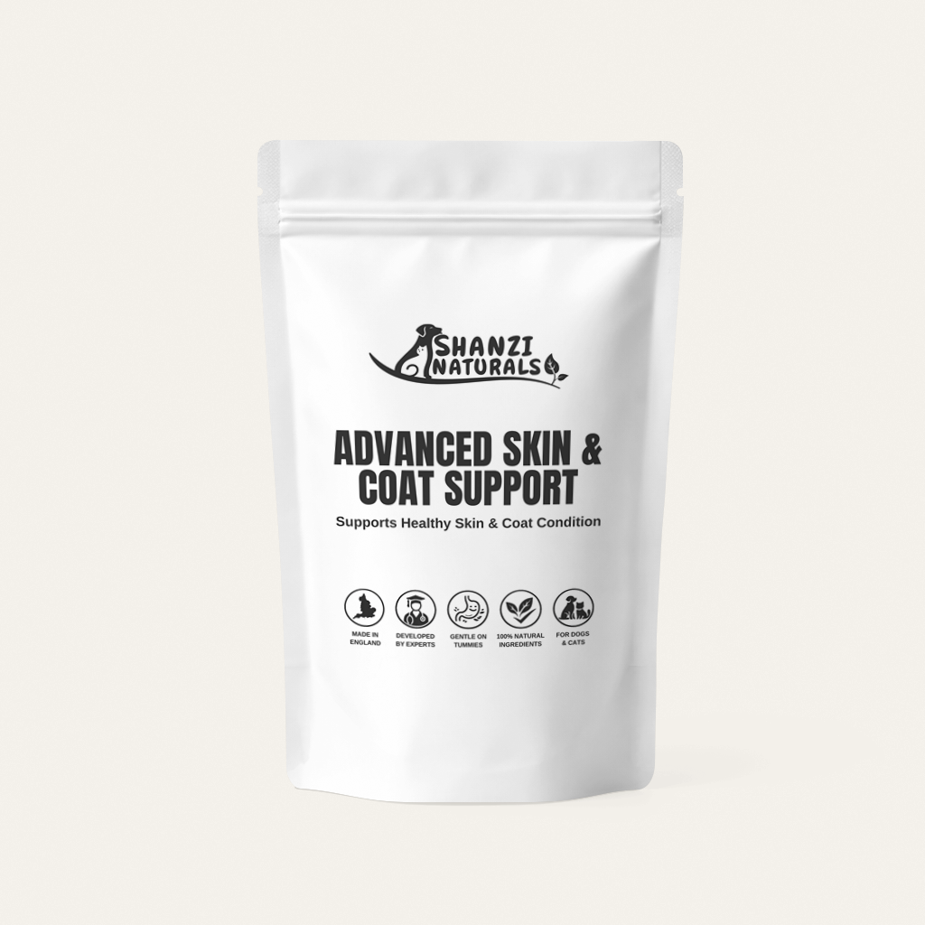 Advanced Skin & Coat Support for Cats & Dogs – Supports Healthy Skin & Coat Condition